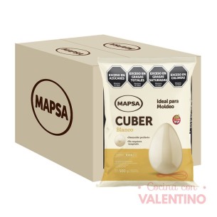 Baño de Moldeo Mapsacuber Blanco - 500 Grs - Pack 10 Un