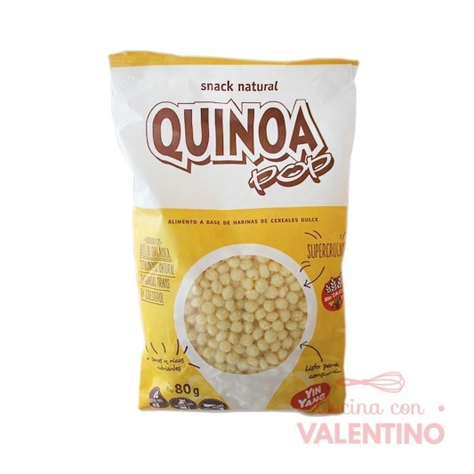 Quinoa Pop Yin Yang - 80 Grs