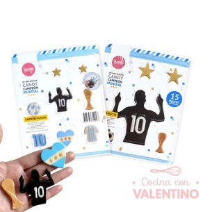 Set Placa Parpen Set Candy Mundial