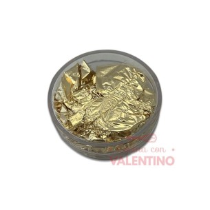 Lamina Comestible King Dust Oro 24K  - Pote 2 Un.
