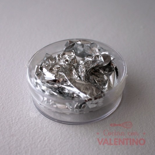 Lamina Comestible King Dust Plata - Pote 2 Un.