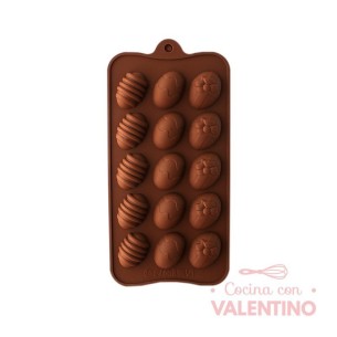 Molde Silicona Bombon Huevos Decorados - 10/15 Un