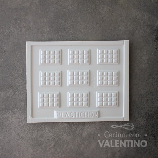 Placa Plastichok Mini Tabletas x9 1857A