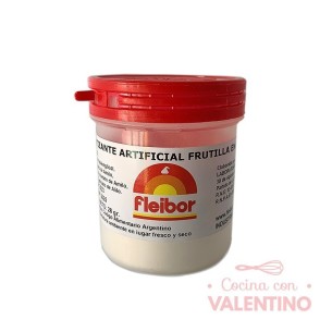 Esencia en Polvo Fleibor Frutilla - 28 Grs