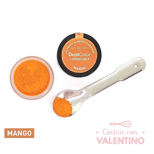 Colorante Polvo Dust Color Liposoluble Mango - 8 Grs