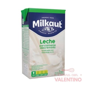 Leche Milkaut UAT Larga Vida Descremada - 1 Lt