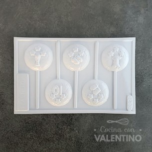 Placa Plastichok Chupetines Set Futbol 2002C