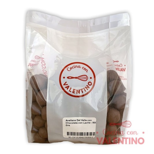 Avellana Del Valle con Chocolate con Leche - 500 Grs.