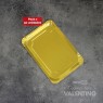 Plato Bandeja Carton Dorado - 18x24 - 50 Un