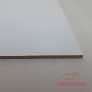 Plato MDF Rectangular 3mm - 15x30