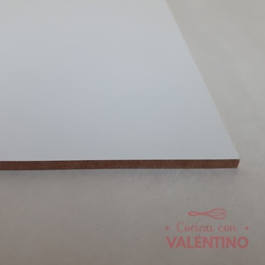 Plato MDF Rectangular 3mm - 15x30