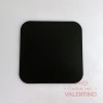 Base Fibro Plus Cuadrada con Tacos Negra - 24x24 Cm