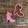 Cortante + Sello DeliPrint Zapato Barbie D4