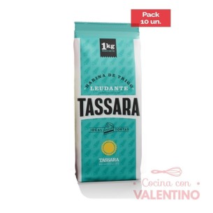 Harina Leudante Tassara - 1 Kg - Pack 10 Un