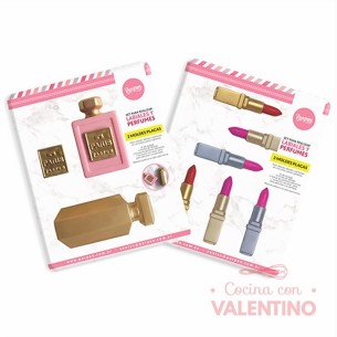 Set Placa Parpen Labiales y Perfumes