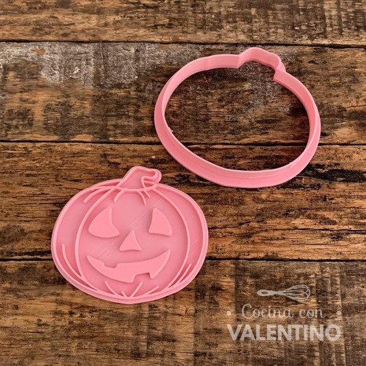 Cortante + Sello DeliPrint Calabaza D4