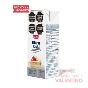 Ultra Rich Platinum (UHT) - 1 Lt - Pack 12 Un