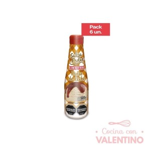 Salsa Lheritier Dulce de Leche - 500 Grs - Pack 6 Un.
