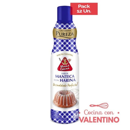 Rocio Vegetal Mama Cocina Desmoldante - 150 Grs  Pack 12 Un