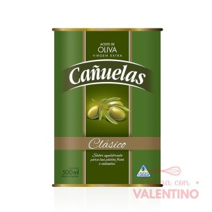 Aceite Oliva Cañuelas Lata Clasico - 0.5 Lt