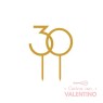 Cake Topper Plaqui Numero 30