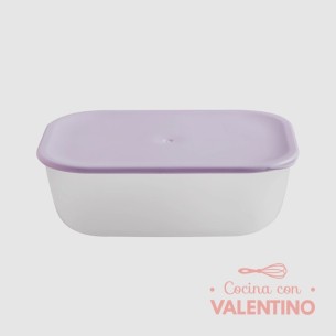 Contenedor Plastico Rectangular Bipo - 2.5 Lt
