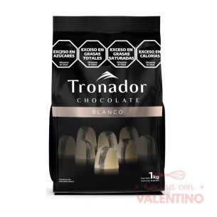 Chocolate Cobertura Tronador Blanco - 1 Kg