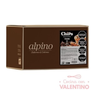 Chip Gota Alpino Semiamargo ENVASADO - 1 Kg - Pack 6 Un
