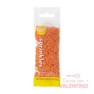 Sprinkles Wilton - Granas Naranja - 32 Grs.