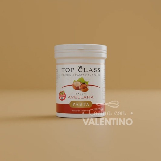 Pasta Top Class Avellana - 250 Grs