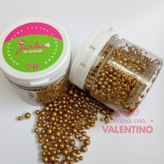 Sprinkles Jardin Repostero Mix Dorado - 75 Gr