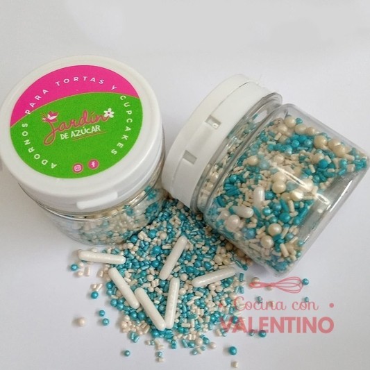 Sprinkles Jardin Repostero Mix Celeste - 75 Gr