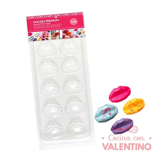 Molde Premium Línea Expert  Labios Facetados Parpen