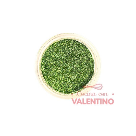 Glitter Dust Color Amazonia (Verde Brillante) - 10Grs