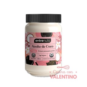Aceite de Coco Entrenuts Virgen - 360 Grs