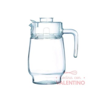 Jarra Vidrio Tivoli Con Tapa - 1.6 Lt