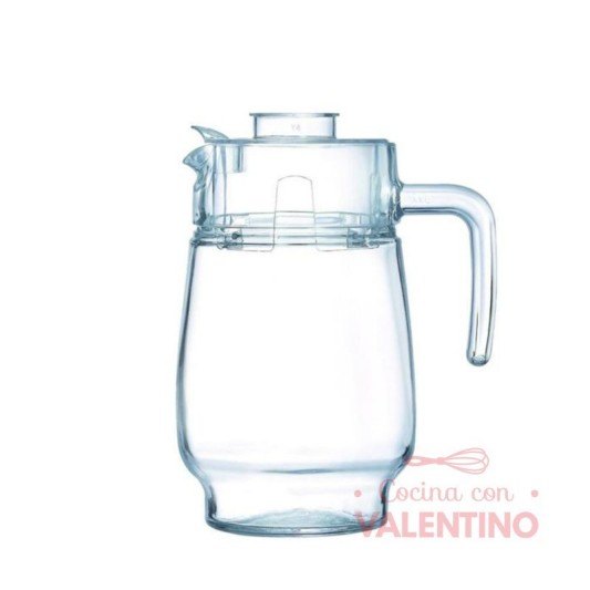 Jarra Vidrio Tivoli Con Tapa - 1.6 Lt