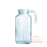 Jarra Vidrio Quadro Con Tapa - 1.7 Lt