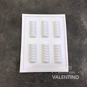 Placa Plastichok Barritas Acanaladas x6 1737A