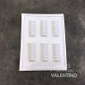Placa Plastichok Barritas Acanaladas x6 1737A