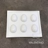 Placa Plastichok Huevos con diseño x6 1981A