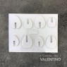 Placa Plastichok Huevo 3D x 4 1486A