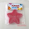 Cortante Flogus Plastico Set Estrella x5
