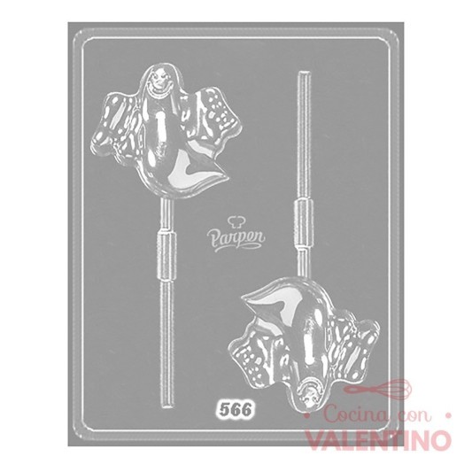Placa Chupetin Fantasmas Parpen P566
