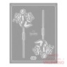Placa Chupetin Fantasmas Parpen P566