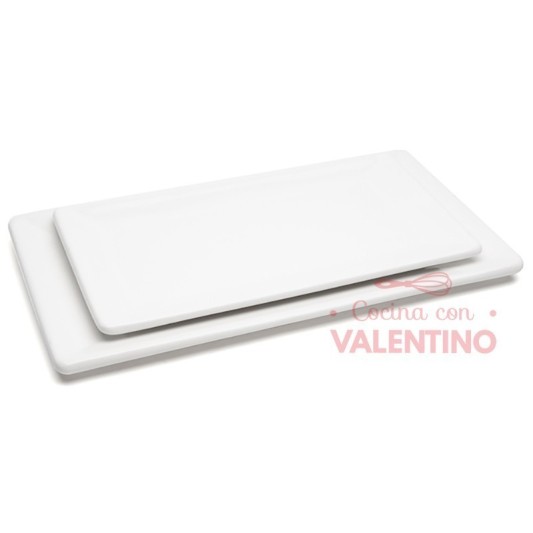 Bandeja Ceramica Rectangular Plus Market 30x17