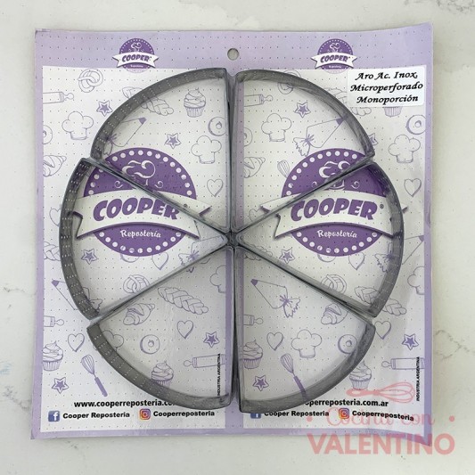 Cintura Cooper Perforada Monoporcion Triangular - 6 Un
