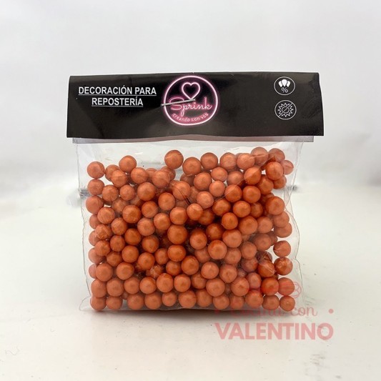 Perlas Sprink Naranja - 40 Grs