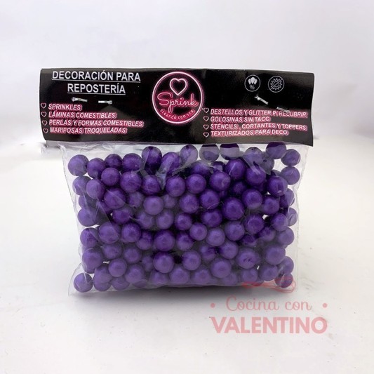Perlas Sprink Violeta - 40 Grs
