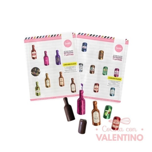 Set Placa Parpen Botellas y Latitas